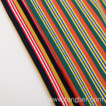 Knitted rayon yarn dyed spandex viscose jersey fabric